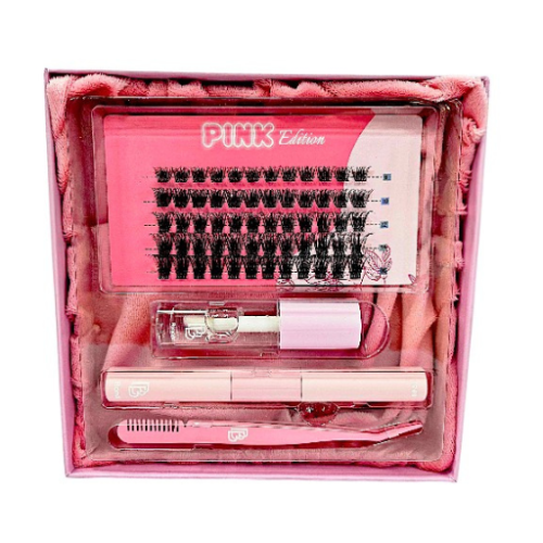 سيت رموش اصطناعية اسبوعية فوليوم Pink Edition Weekly Volume Lashes Set