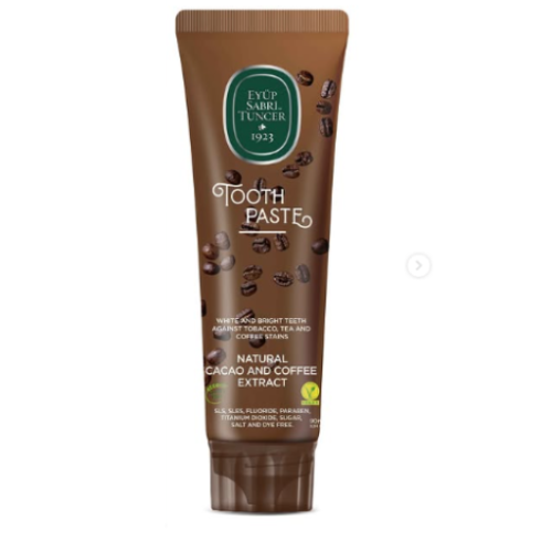 معجون اسنان بخلاصة الكاكاو والقهوة Natural Cocoa and Coffee Extract Toothpaste