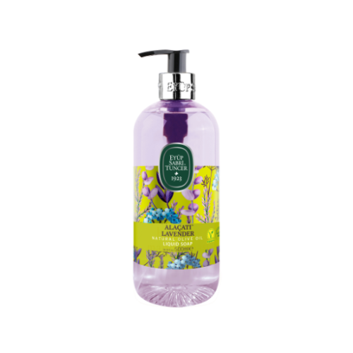 صابون سائل بزيت الزيتون واللافندر  Liquid Soap Natural Olive Oil & Lavender