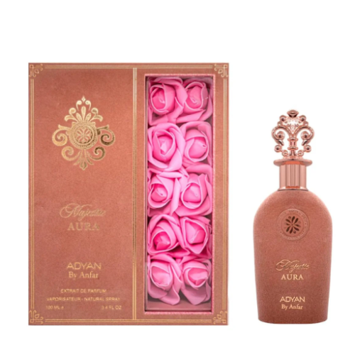 ماجستك اورا Eau De Parfum للنساء Majestic Aura Eau De Parfum Women's Parfum 100 ML