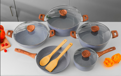 طقم طهي 11 قطعة Piece Cooking Set 11