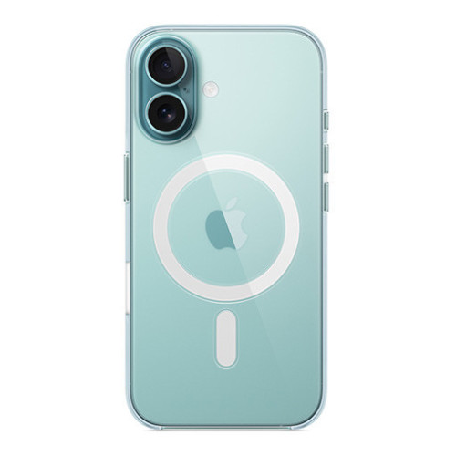 كفر شفاف للايفون 16 مع ماك سيف iPhone 16 Clear Case with MagSafe