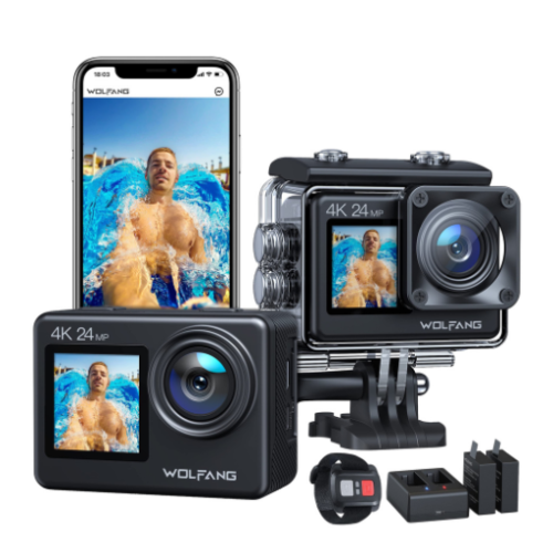 كاميرا فيديو حركية 4K مقاومة للماء Waterproof Action Camera 4K 