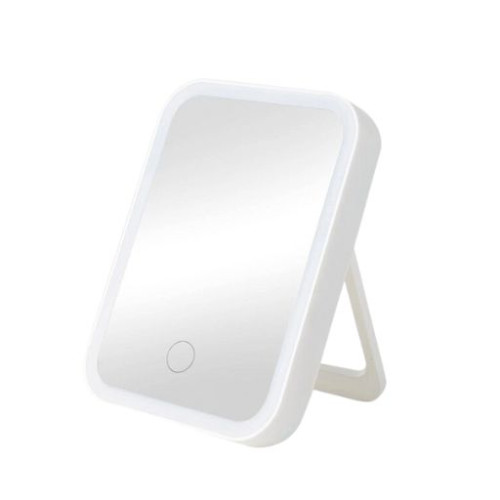 مرآه ستاند مع انارة 3 الوان Standing Mirror with LED Light – 3 Color Modes