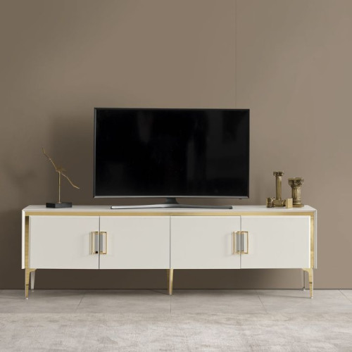 طاولة تلفاز خشبية Wooden TV table