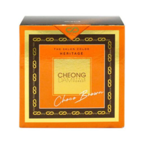 صبغة الشعر الكورية تدرجات اللون البني خالي من الامونيا The Salon Color Heritage Hair Dye
