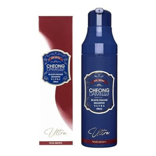 شامبو بصبغة للشعر باللون البني المحمر 200 مل Black Change Shampoo-Wine Brown 200 ml