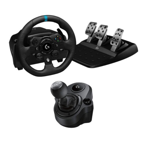 لوجيتك Logitech Steering Wheel G923 + Power Shifter