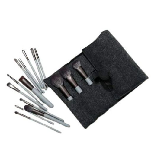 سيت فرش مكياج 15 قطعة مع حقيبة 15 PCS MAKEUP BRUSH KIT with Bag