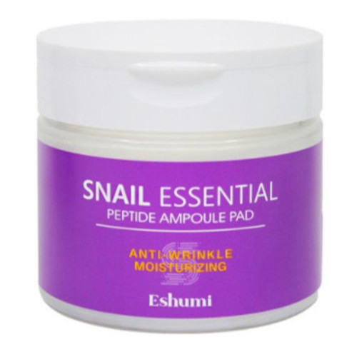شرائح قطنية بأمبول البيبتيد والحلزون 70 قطعة Snail Essential Peptide Ampoule Pad 70 pcs