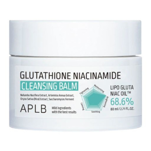 كريم بلسم لتنظيف الوجه بالجلوتاثيون والنياسيناميد 80 مل Glutathione Niacinamide Cleansing Balm 80 ml