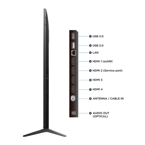 شاشة ميني ليد QLED سمارت 85 بوصة 85-Inch QD-Mini LED 4K Smart TV