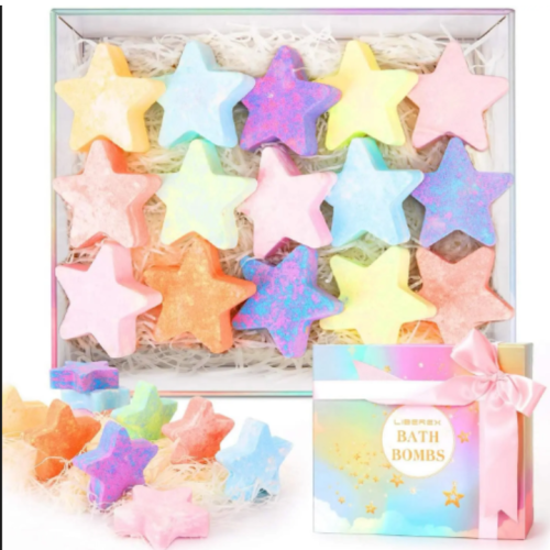 مجموعة بابلز الاستحمام 16 قطعة – بروائح متعددة Bath Bomb Gift Set