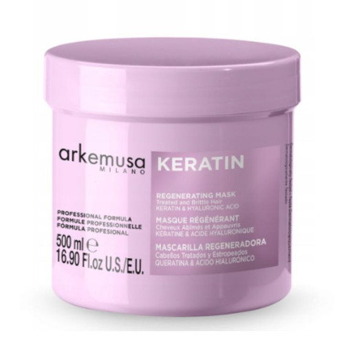 ماسك لتجديد الشعر التالف والمتقصف بالكيراتين Mask for Damaged Brittle Hair Keratin Regenerating