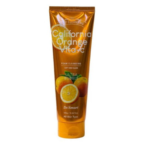 غسول رغوي بفيتامين سي البرتقال California Orange Vita-C Foam Cleansing