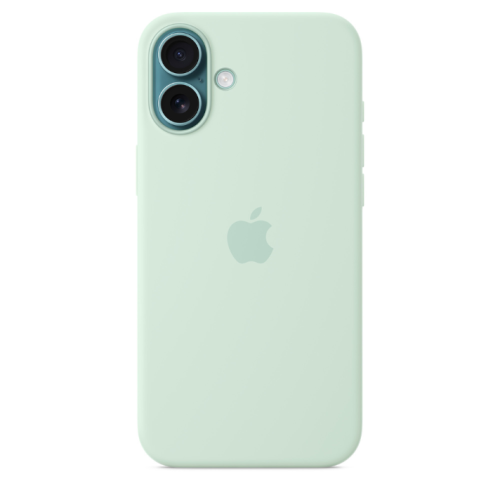 كفر سيليكون للايفون 16 مع ماك سيف iPhone 16 Silicone Case with MagSafe