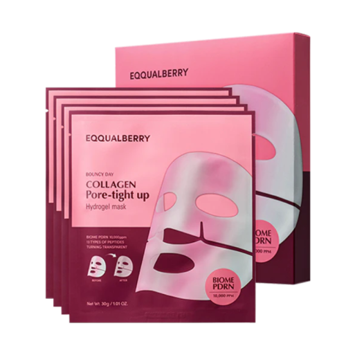 ماسك هيدروجيل كولاجين لشد المسام - 4 قطع Collagen Pore-Tight Up Hydrogel Mask – 4 Sheets