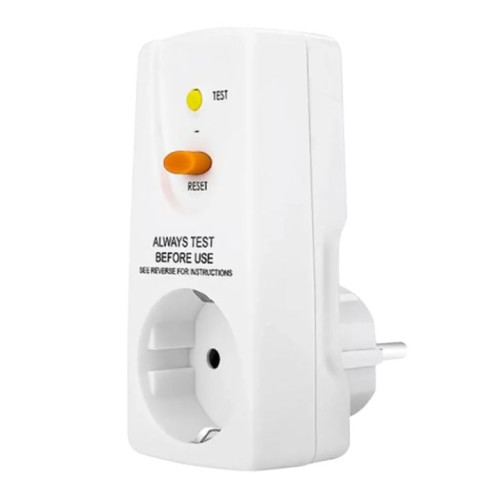 قابس حماية من تسرب GFCI 16A مع مقبس RCD 16A Gfci Leakage Protection Plug With Rcd Socket