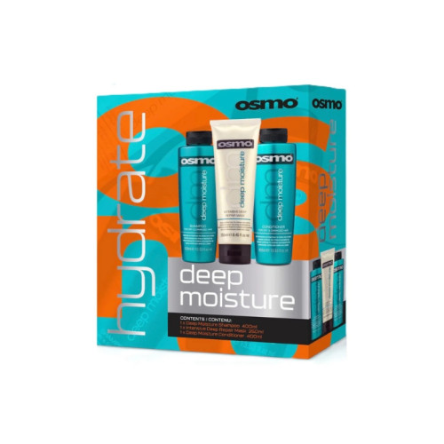 بكج الترطيب العميق للشعر 3 قطع Deep Moisture Gift Pack 3 Pcs