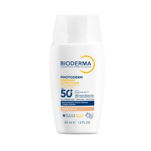 واقي شمس SPF50 + بتغطية خفيفة XDefense Ultra-Fluid  SPF50+ 40ml
