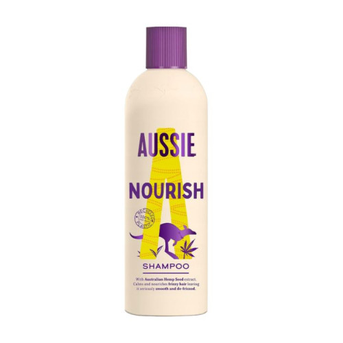 شامبو نوريش لمقاومة التجعد بخلاصة بذور القنب Nourish Anti Frizz Hemp Shampoo