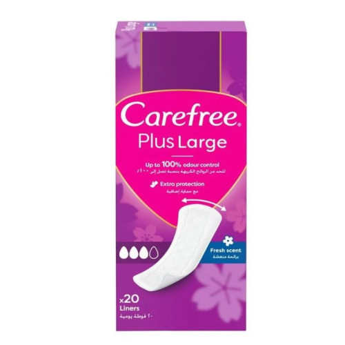 فوط يومية حجم كبير – عبوة ٢٠ قطعة Plus Large Pantyliners – 20 pcs