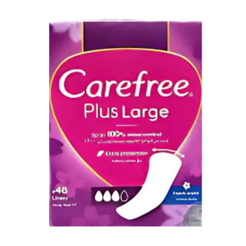 فوط يومية حجم كبير – عبوة 48 قطعة Plus Large Pantyliners – 48 pcs