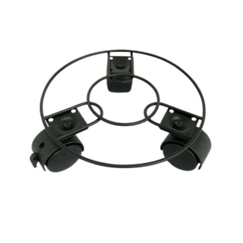 قاعدة دائرية مزودة بعجلات Circular base with wheels