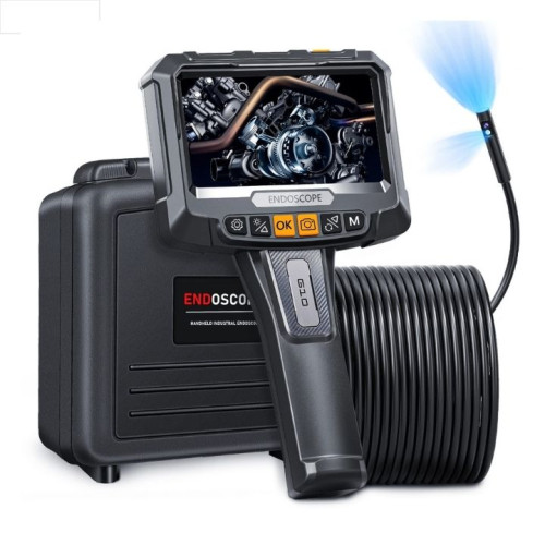 كاميرا منظار داخلي مزدوجة العدسة Dual-Lens Endoscope Inspection Camera