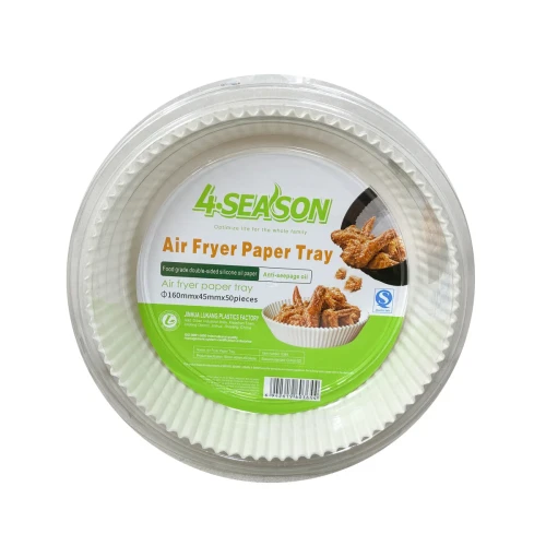 أوراق صينية للقلاية الهوائية – عدد 50 قطعة Air Fryer Paper Tray – 50 Pieces