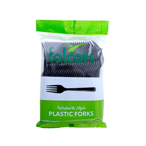 شوك بلاستيكية 50 قطعة Plastic Forks 50 Pcs