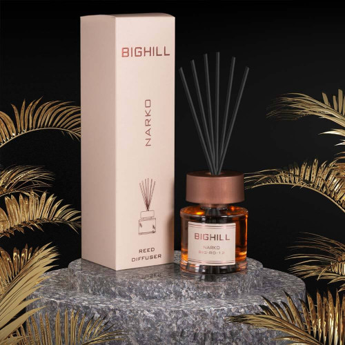 بيك هيل ر د 12 -120مل RD-12 NARKO REED DİFFUSER 120ML BIGHILL