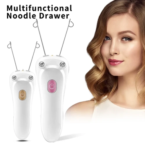 مكينة حفافة شحن لإزالة الشعر بالخيط Rechargeable threading machine