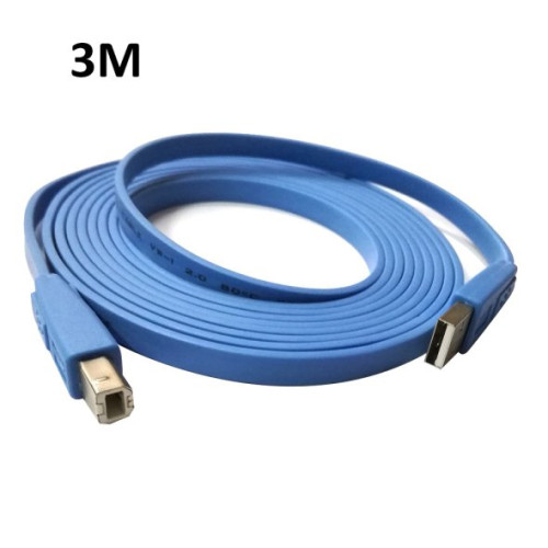 هافيت Havit Flat Usb 2 0 Printer Cable 3m usba 3 M