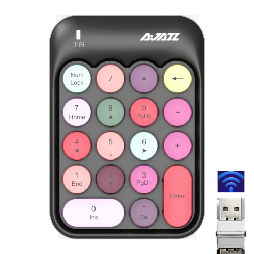 كيبورد رقمي وايرلس Numeric keypad wireless AK18 2.4GHz