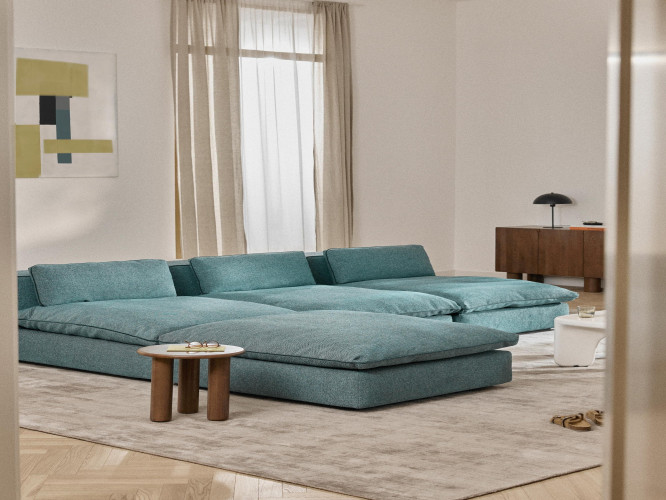 أريكة فيليكس XL المعيارية مع مسند رجل Felix XL Standard Sofa with Footrest