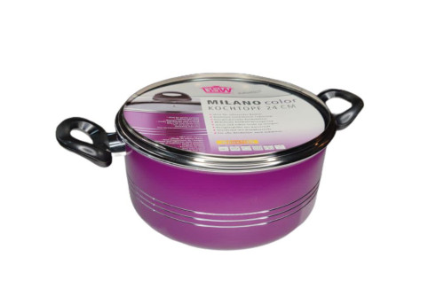 قدر طهي 24سم ميلانو Cooking pot 24 cm Milano