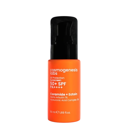 واقي شمس فيزيائي نباتي Broad Spectrum PA++++ Protective Face & Body Sunscreen 50 ml Vegan SPF 50