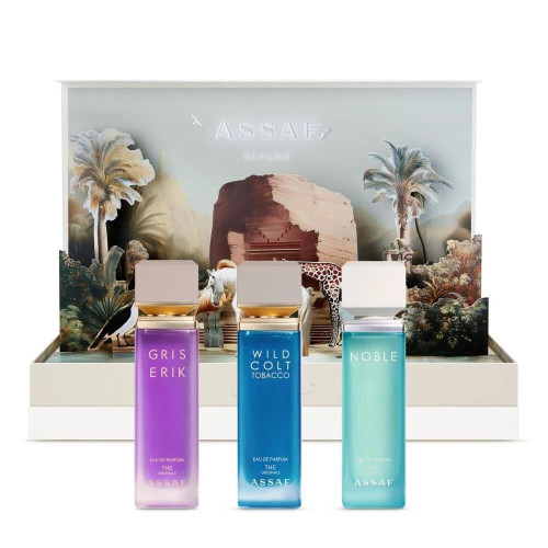 سيت عطور قولت ديزرت- 3 × 100 مل لكلا الجنسين Gold Desert Perfume Set unisex - 3 × 100 ml