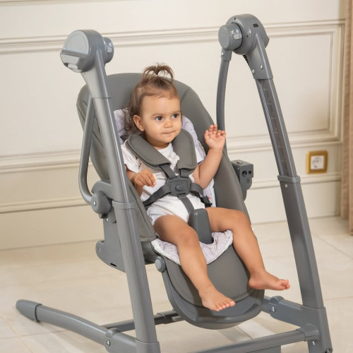 ارجوحة كهربائية وكرسي مرتفع بريما 3 في 1 swing & highchair 3 in 1