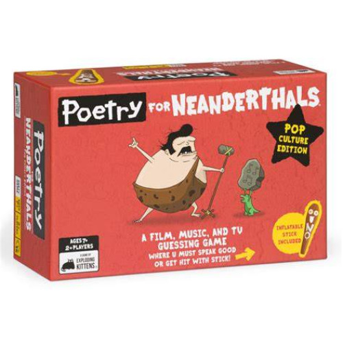 شعر لنيانتردال (نسخة الثقافة الغربية) Poetry For Neanderthals (Pop Culture Ed.)