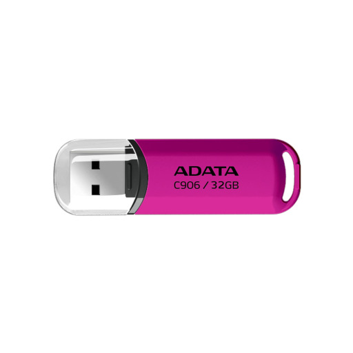 فلاش ميموري USB من ADATA - 32 جيجابايت - زهري ADATA USB Flash Drive - 32GB - Pink