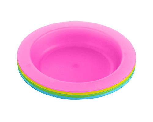 مجموعة أطباق للاطفال Plate Set rainbow