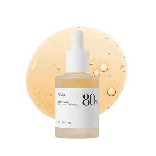 سيروم هارتليف 80٪ لتهدئة البشرة وتعزيز الترطيب Heartleaf 80% Moisture Soothing Ampoule