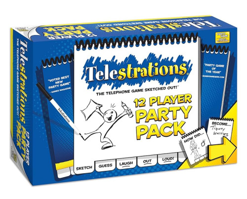 تيليستريشنز : نسخة الحفلات Telestrations: 12 Party Pack