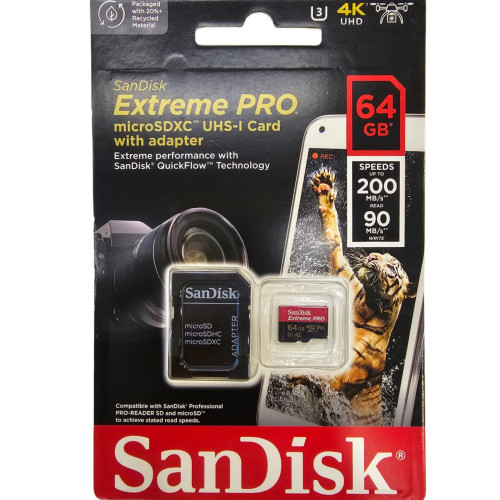SanDisk SanDisk Extreme Pro Microsd 64GB