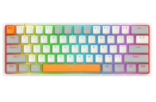 redragon Redragon K642 wgo-rgb Wired 61 Key Mechanical Keyboard