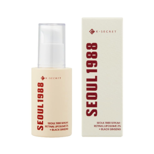 سيروم سيول 1988 بالريتينال والجينسنغ الأسود KSECRET - SEOUL 1988 Serum : Retinal Liposome 2% + Black Ginseng