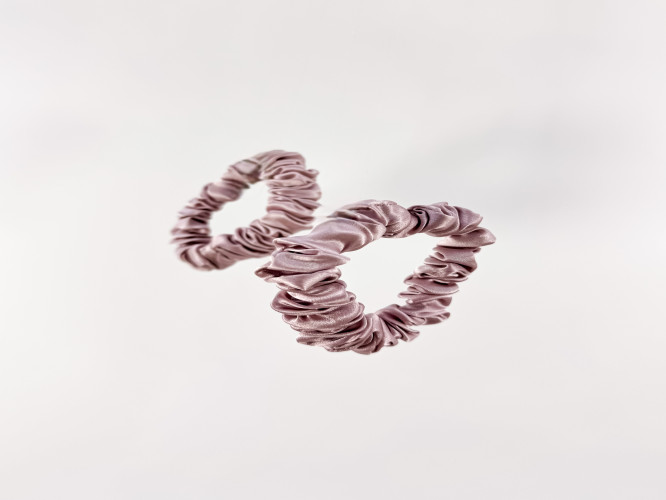 ربطة شعر حرير -سكرانشي Ecobenoo scrunchie