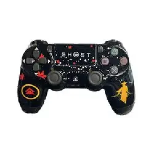 يد تحكم دوال شوك 4 بلايستيشن 4 أسود غوست DUALSHOCK 4 CONTROLLER PS4 BLACK GHOST
